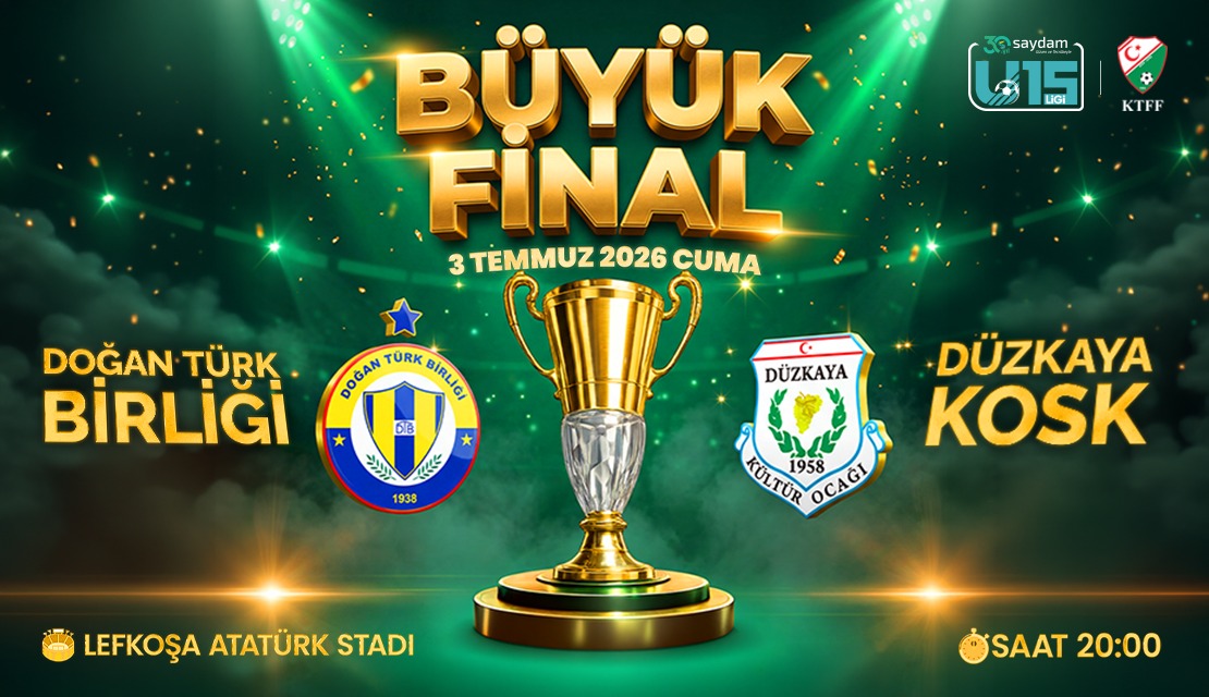 Saydam U15 Ligi final heyecanı başlıyor