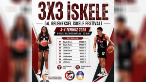 İskele 3×3 Sokak Basketbolu kayıtlar devam ediyor