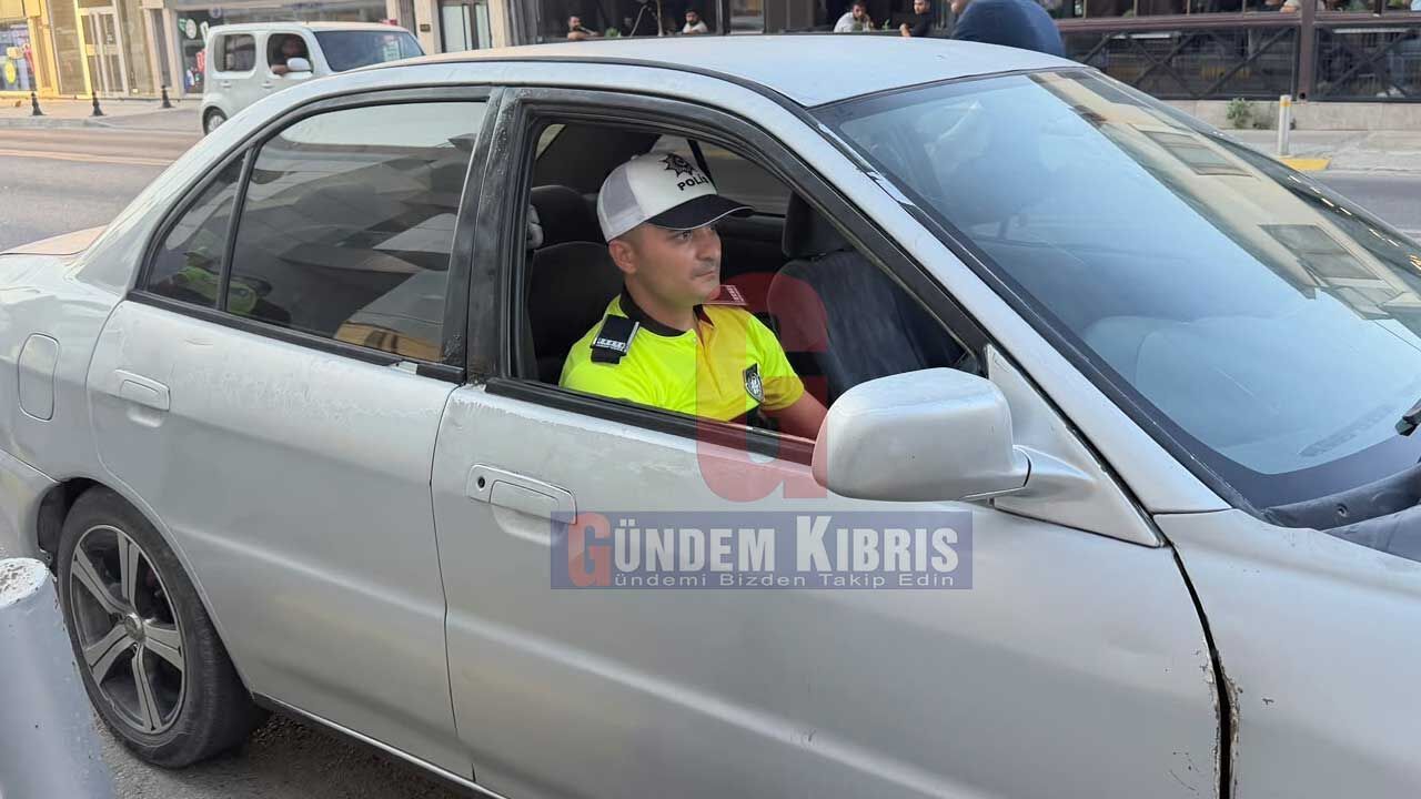 Dereboyu’nda Kısa Süreli Kovalamaca: Ehliyetsiz Sürücü Polisi Görünce Kaçtı
