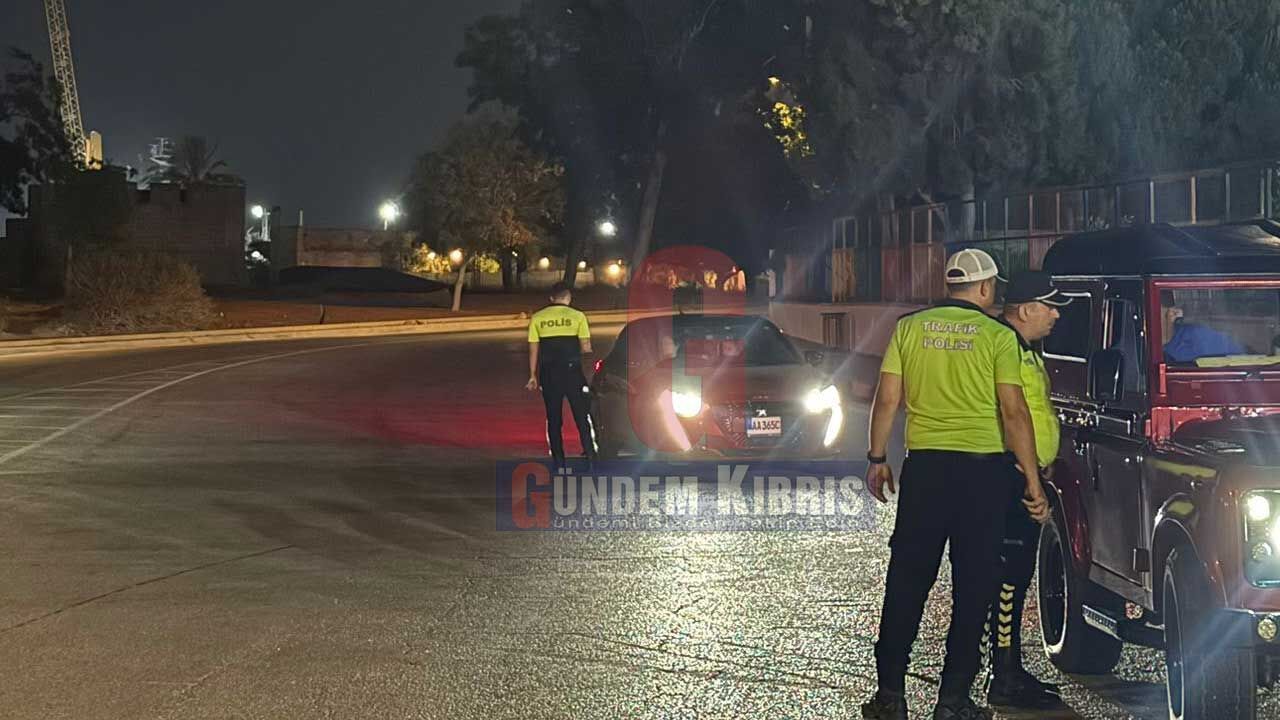 Gazimağosa Trafik Şubesi’nden Sıkı Denetim: Kuralları İhlal Edenlere Geçit Yok