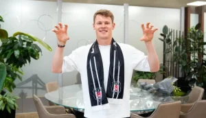 Alexander Nübel Beşiktaş için İstanbul’a geldi