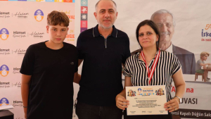İskele’de satrancın şampiyonu Arsenty Shalimov