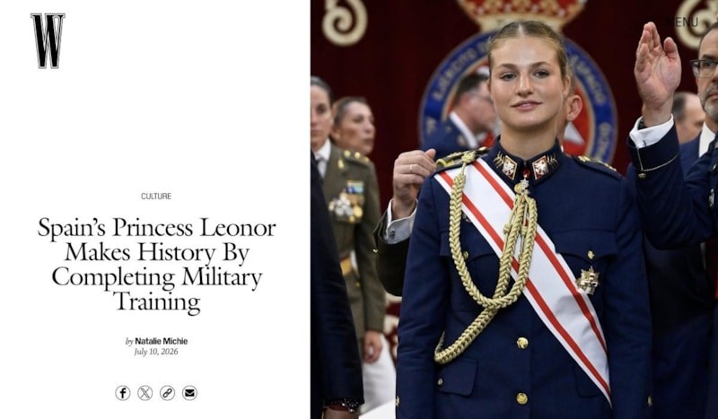 İspanya tahtının varisi Prenses Leonor, 3 yıllık askerlik görevini tamamladı