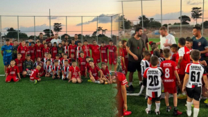 Profesyonel Futbolcu Halil İ. Sönmez Karpaz Spor Akademisi’ni ziyaret etti