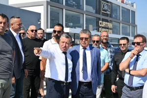 Üstel ve Arıklı, Girne-Çatalköy yolunda incelemelerde bulundu