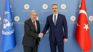 Fidan, Guterres ile telefonda görüştü