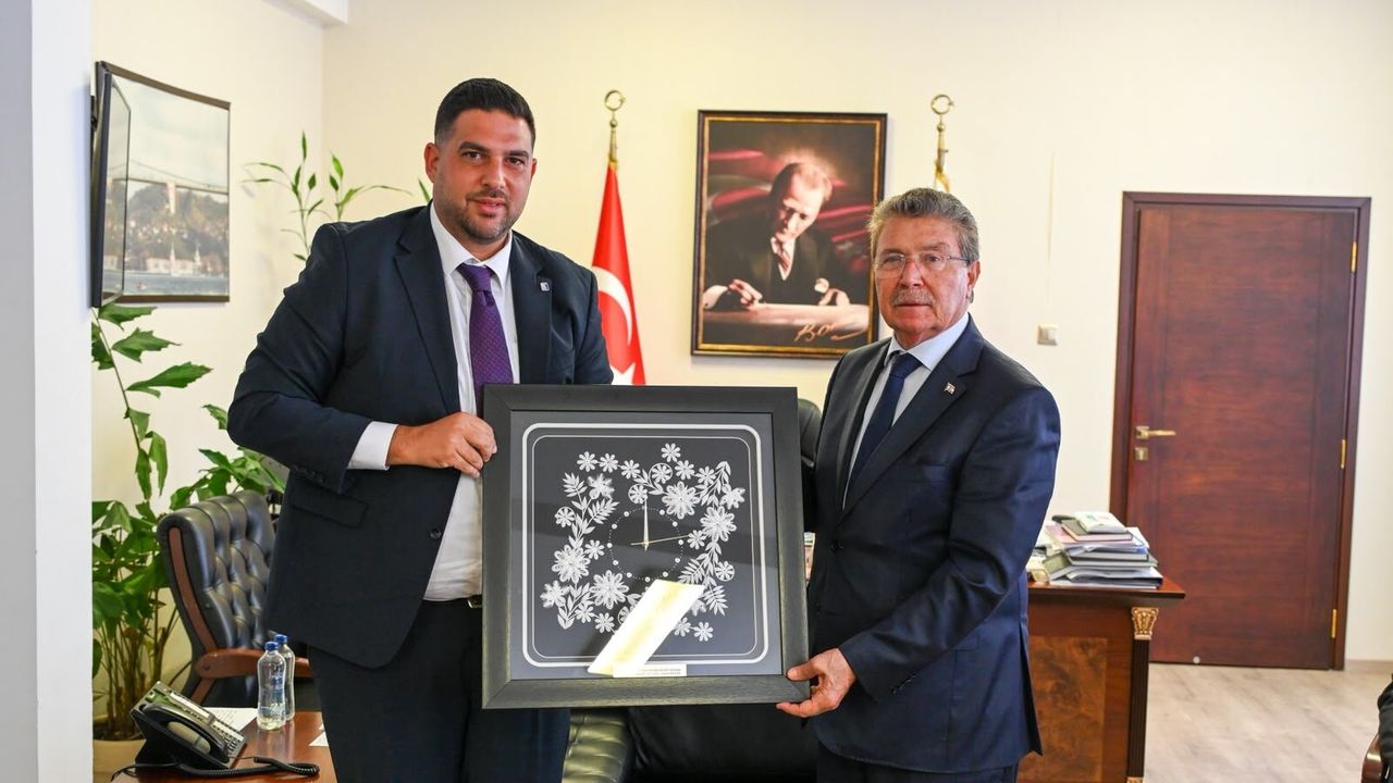 İnşaat Mühendisleri Odası'ndan Başbakan Üstel'e ziyaret