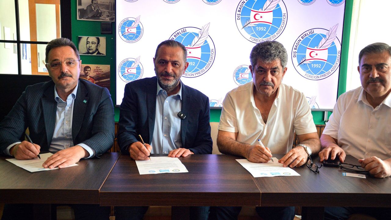 Dış Basın Birliği, TİMBİR ve TDGF arasında iş birliği protokolü imzalandı
