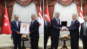 Üstel, Azerbaycan ve TBMM heyetlerini kabul etti: Haklı mücadelemizi kararlılıkla sürdüreceğiz