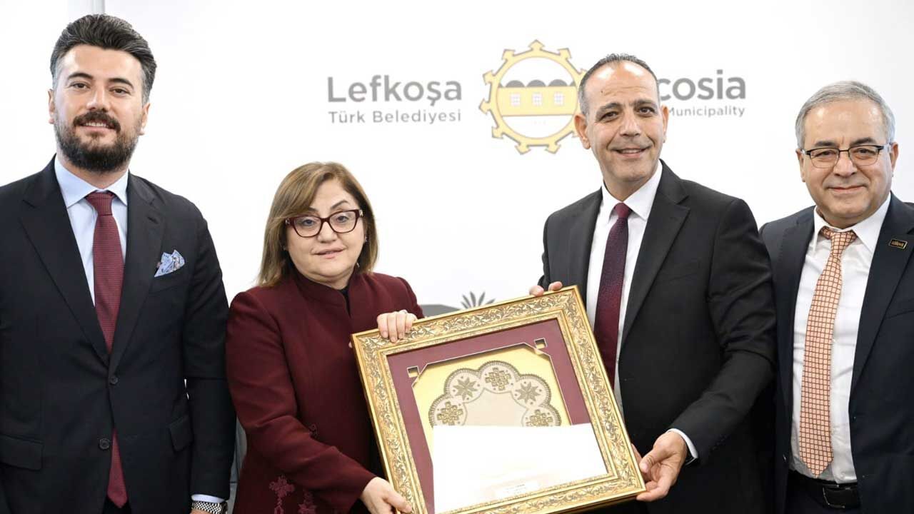 LTB Başkanı Mehmet Harmancı, Gaziantep Bşb. Başkanı Fatma Şahin ile görüştü
