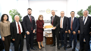 Gaziantep Büyükşehir Belediyesi heyeti LTB’yi ziyaret etti