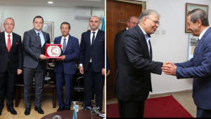 Ertuğruloğlu, İSİPAB ve Kuzey Makedonya TDP heyetlerini kabul etti