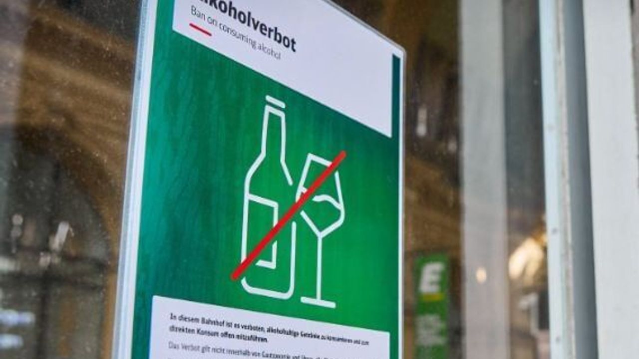 Alman tren istasyonlarında içki yasaklandı
