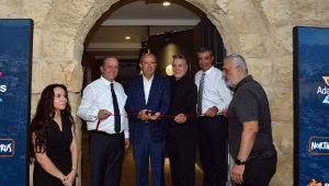 Girne Antik Liman’daki eski Gümrük Binası sergi alanı olarak hizmete girdi