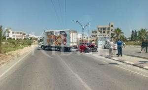 Bafra Turizm Bölgesi’nde trafik kazası: Yaralanan olmadı