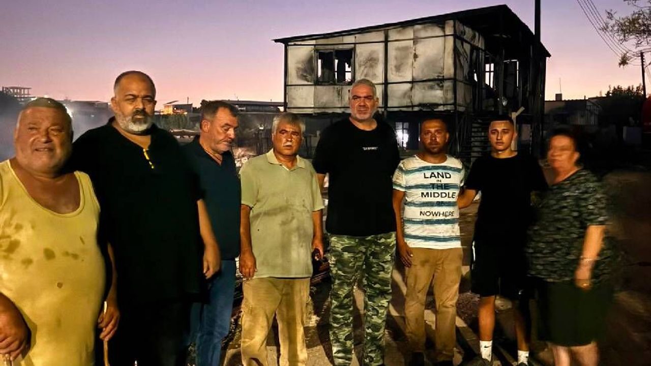 Hayvancılar Birliği'nden yangın mağduru üreticiye destek ziyareti