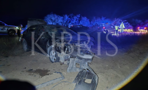 Alkollü sürücü toprak sete çarptı: Hastanede tedavi görüyor