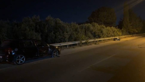 Girne-Alsancak Çevre Yolu’nda kaza: Motosiklet sürücüsü ağır yaralı