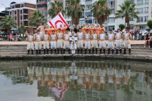 İskele Belediyesi halk dansları topluluğu Samsun’da