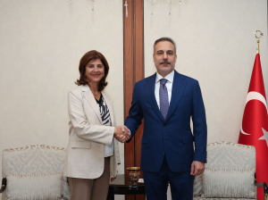 Bakan Fidan, BM Genel Sekreteri’nin Kıbrıs Şahsi Temsilcisi Cuellar ile Ankara’da görüştü