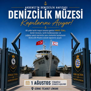 Mayın Tarama Gemisi HMAS TEAL, Girne’de Denizcilik Müzesi Olarak Yeniden Hayat Buldu