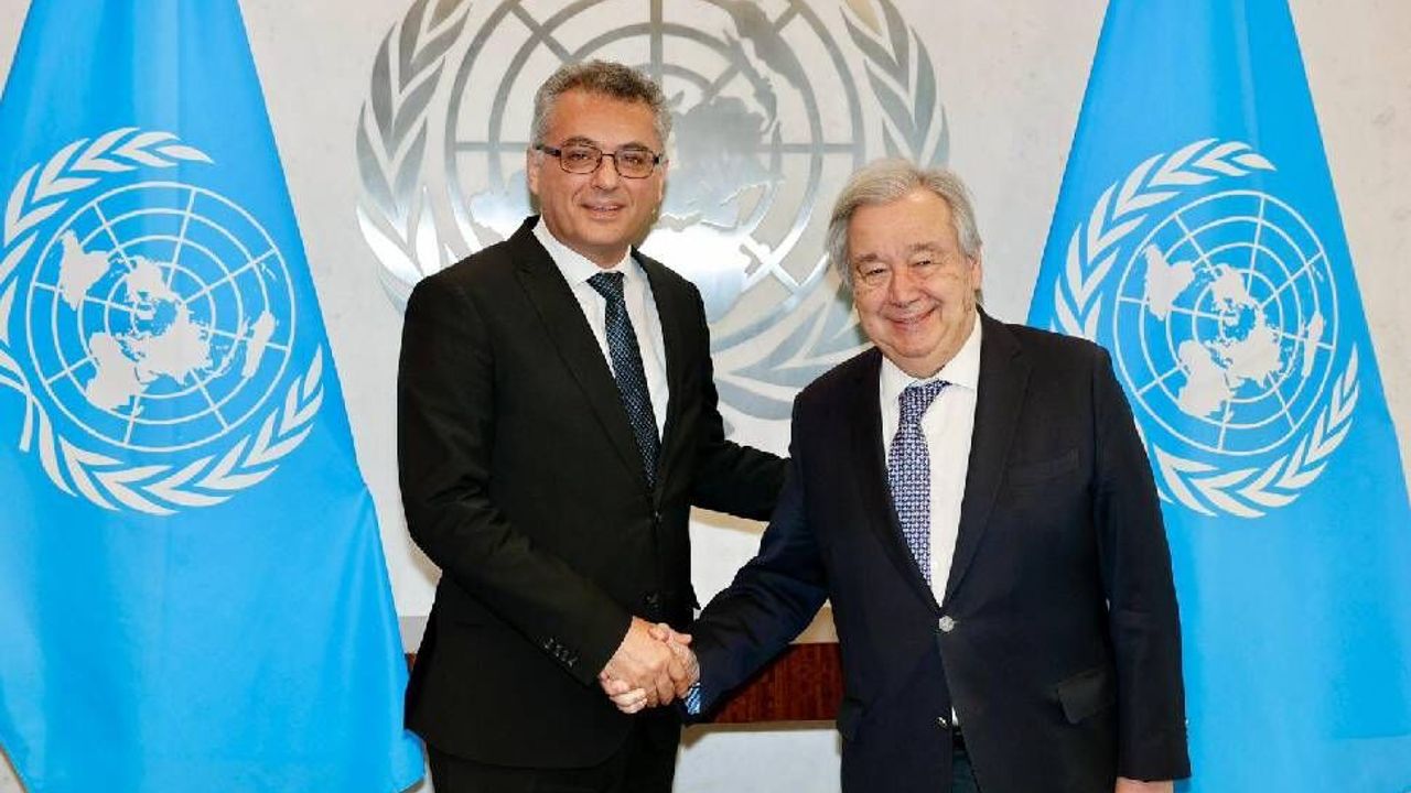 Gözler yarınki kritik zirvede: Erhürman, Guterres ile görüşecek
