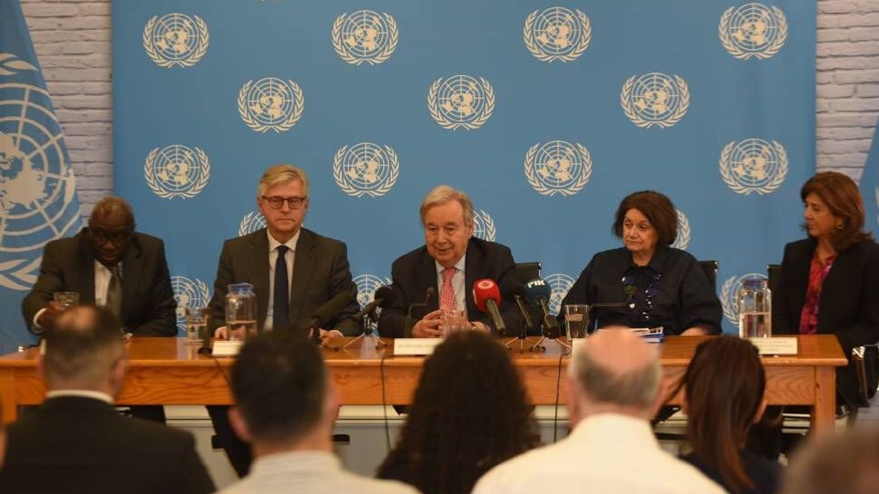 Guterres, sivil toplum örgütlerinin temsilcileriyle bir araya geldi