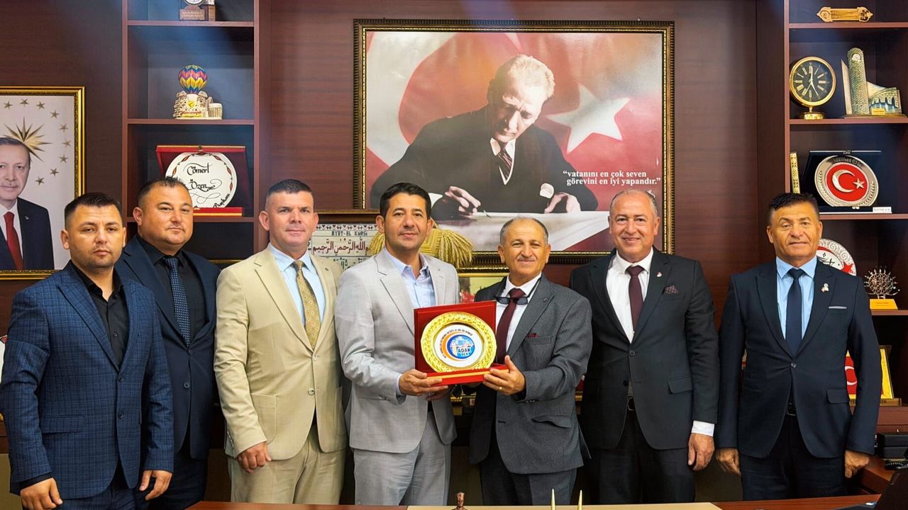 KKTC Adanalılar Dayanışma, Aktivite ve Kültür Derneği Adana’da temaslarda bulundu