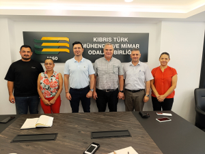 İSG-BİR heyeti KTMMOB’yi ziyaret etti