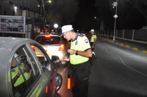 Trafik denetimlerinde 430 sürücüye işlem, 35 araç trafikten men edildi