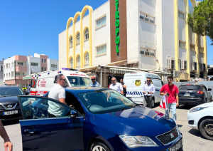 Taşkınköy’de bir markette bıçaklı saldırı