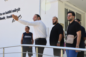 İskele Belediyesi ile Fizyoterapistler Derneği’nden Ötüken Özel Eğitim Okulu’na ziyaret