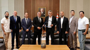 Cumhurbaşkanı Erhürman, Tenis Federasyonu heyetini kabul etti