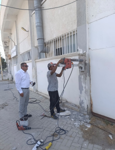 Atatürk Stadı’nda depreme dayanıklılık için karot testi