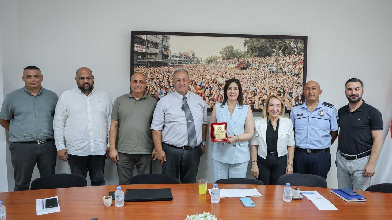 Kıbrıs Türk Polis Mensupları Derneği, CTP’yi ziyaret etti