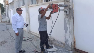 Atatürk Stadı’nda karot testi yapıldı