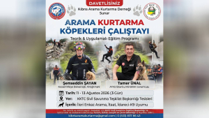 “Arama Kurtarma Köpekleri Çalıştayı” düzenlenecek