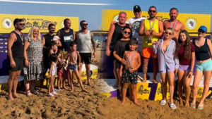 Mehmetçik Üzüm Festivali’nde plaj voleybolla şenlendi