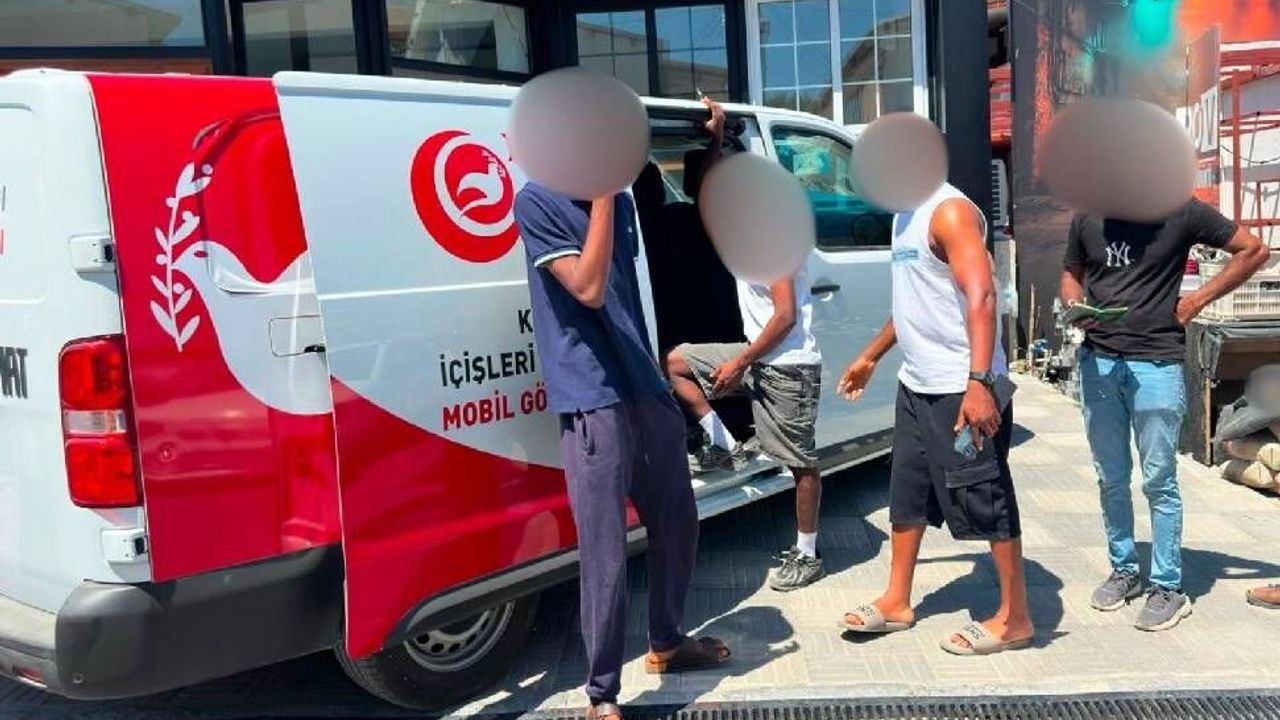 İçişleri’nden altı ilçede denetim: 7 kaçak yakalandı