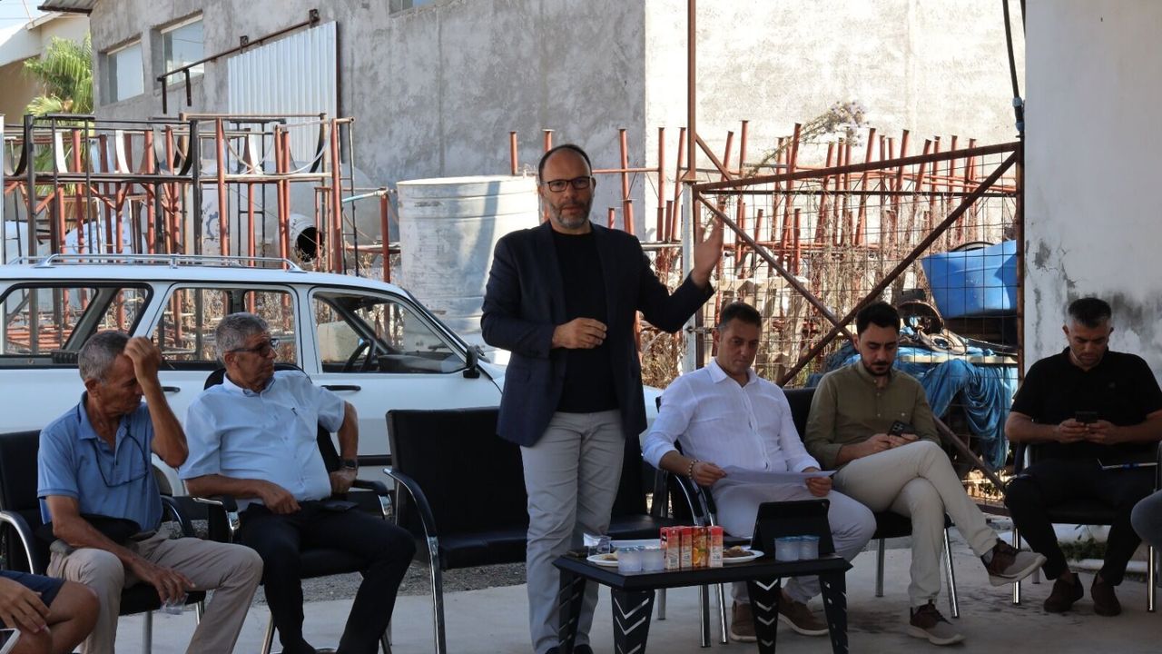 Başkan Sadıkoğlu, Sanayi Sitesi’ndeydi...