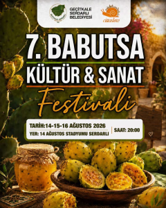 Serdarlı 7. Babutsa Kültür ve Sanat Festivali yarın başlıyor