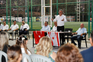 Cumhurbaşkanı Erhürman, Boğazköy, Dikmen ve Taşkent’i ziyaret etti