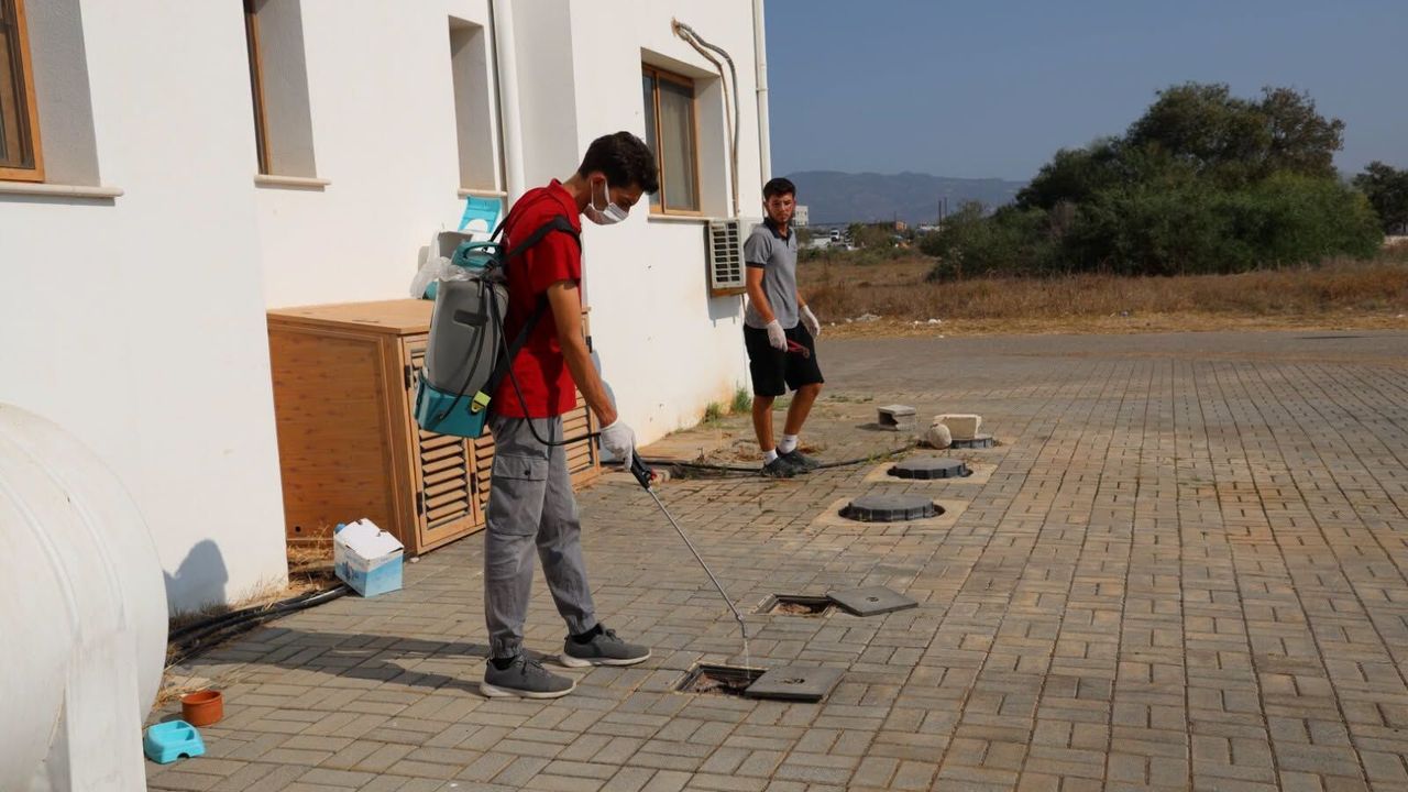 İskele ve köylerinde haşereyle mücadelede ikinci etap başladı