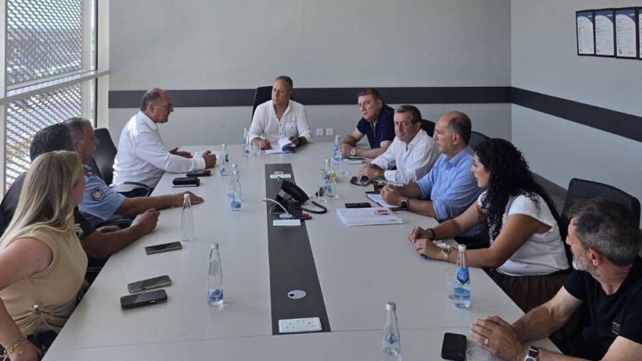 Ercan’daki trafik karmaşasına son verecek uygulama haftaya başlıyor