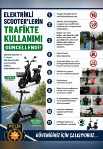 Elektrikli scooter kullanımında yeni dönem: Kurallar güncellendi, 50 km üzerindeki yollarda kullanmak yasak
