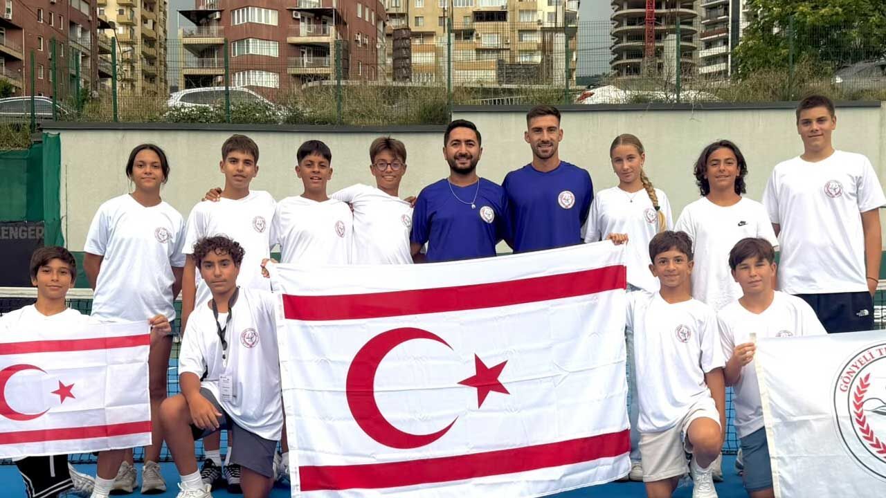 GÖNYELİ TENİS KULÜBÜ’NDEN 12 SPORCU ULUSLARARASI TURNUVADA