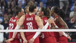 A Milli Kadın Voleybol Takımı, Letonya’ya set vermedi