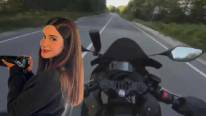 Ceyda Yakova’nın hayatını kaybettiği motosiklet kazası kask kamerasına saniye saniye yansıdı