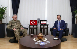 Ertuğruloğlu, Kara Kuvvetleri Komutanı Orgeneral Tokel ile görüştü