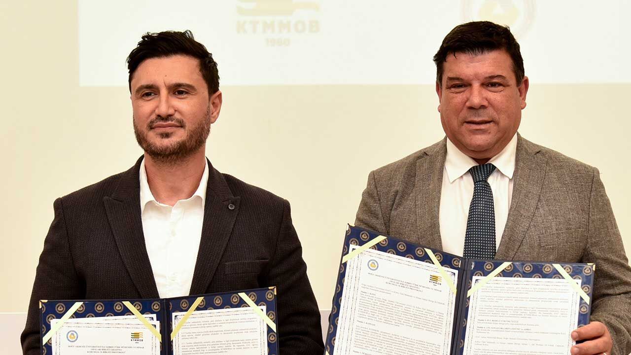 KTMMOB ve DAÜ arasında “Kurumsal İş Birliği Protokolü” imzalandı